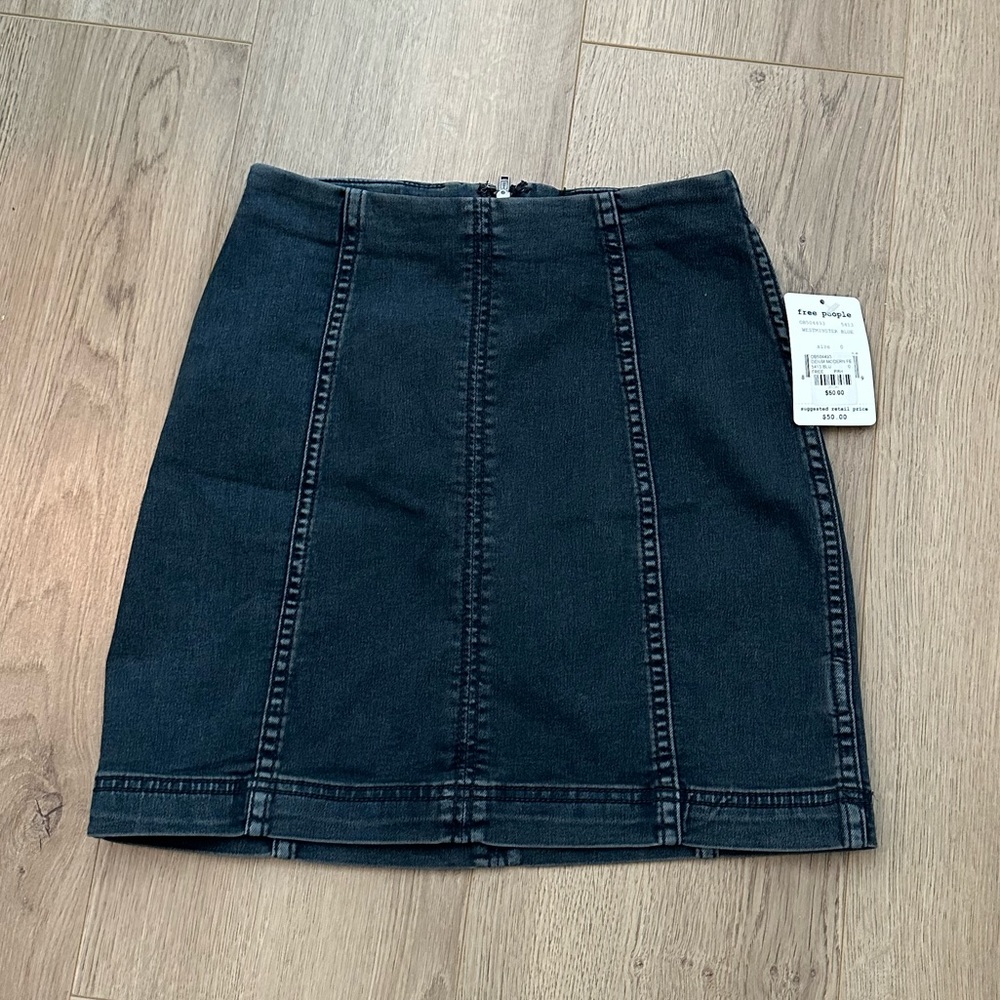 Free people skirt size size 0 NWT